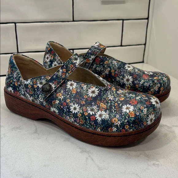 Alegria Opheliah Floral Print Mary Jane Shoes - Picture 3 of 16